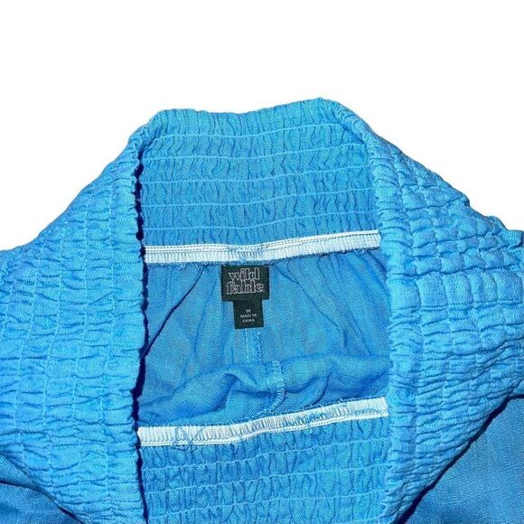 NWT WILD FABLE Blue Shorts W/Stretchy Waist & Pockets Size Medium - Picture 5 of 5